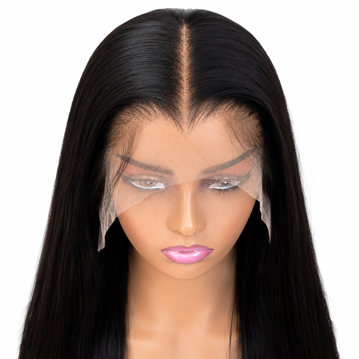 Bone Straight 13x6 HD Lace Frontal Glueless Human Hair Wig