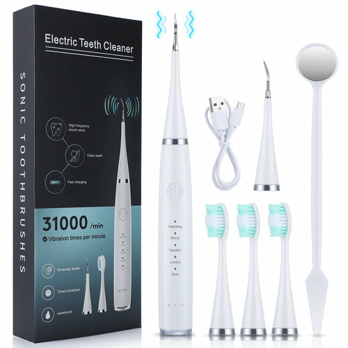 7-in-1 Schall-Zahnreiniger-Set