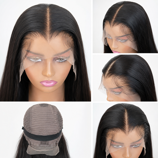 Bone Straight 13x6 HD Lace Frontal Glueless Human Hair Wig