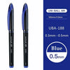 2pcs 0.5mm blue pen
