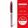 1pcs 0.7mm red pen