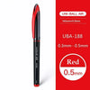 1pcs 0.5mm red pen