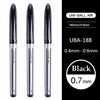 3pcs 0.7mm black pen