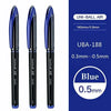 3pcs 0.5mm blue pen